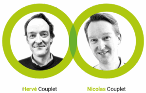 Hervé et Nicolas Couplet, gérant de la société creativeOne
