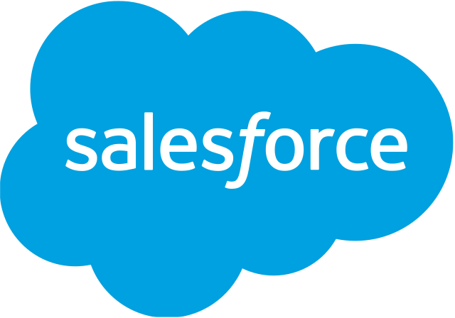 Logo du CRM Salesforce compatible avec 3CX