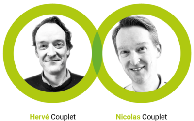 Hervé et Nicolas Couplet, gérant de la société creativeOne